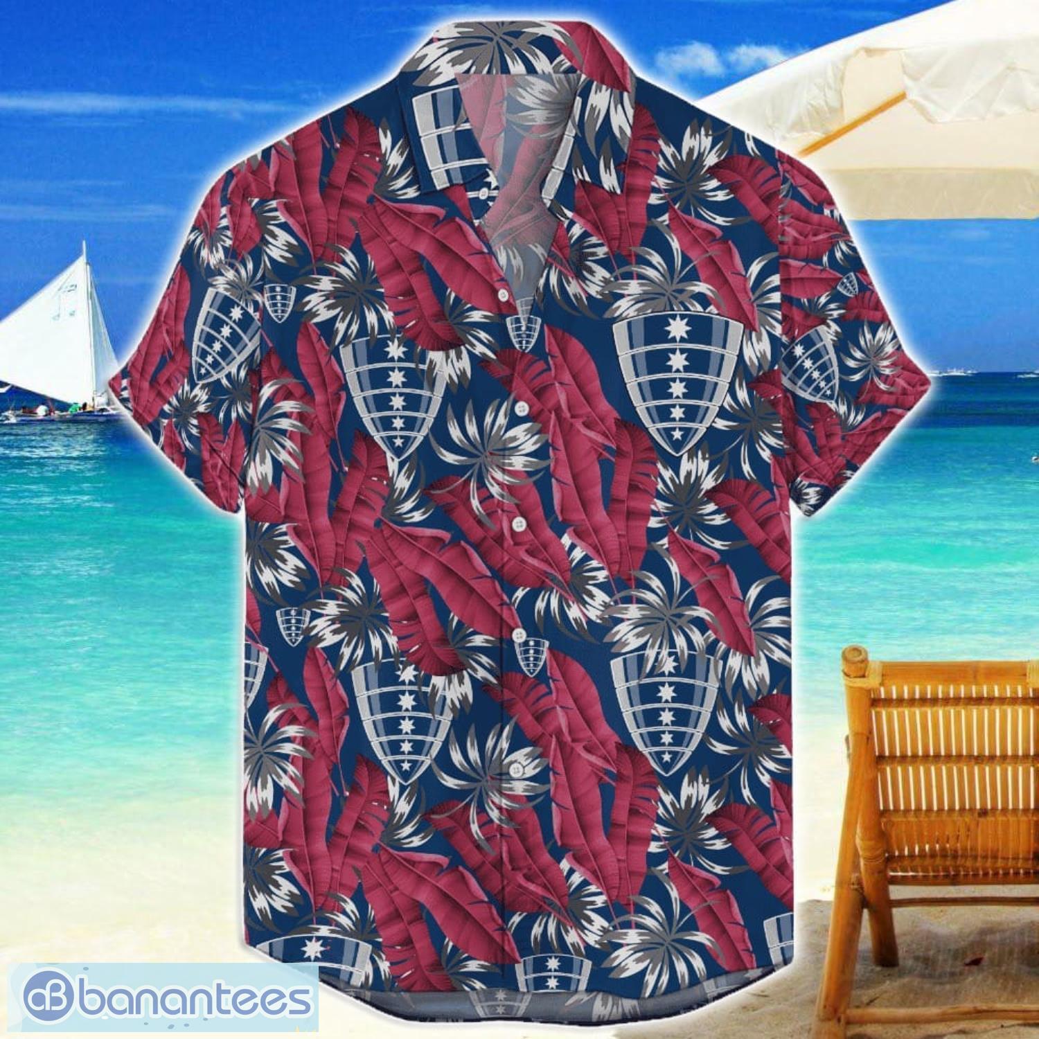 melbourne rebels paradise super rugby aloha hawaiian shirt for men and women image Melbourne Rebels Paradise Super Rugby Aloha Hawaiian Shirt For Men And Women Product Photo 1