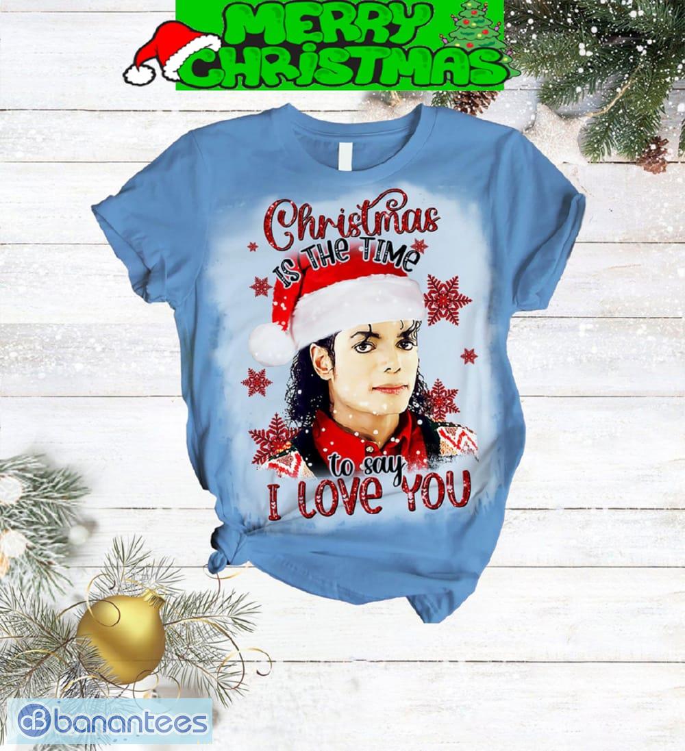 michael jackson christmas is the time to say i love you pajamas set men women for fans 1 image Michael Jackson Christmas Is The Time To Say I Love You Pajamas Set Men Women For Fans - Michael Jackson Christmas Is The Time To Say I Love You Pajamas Set-2
