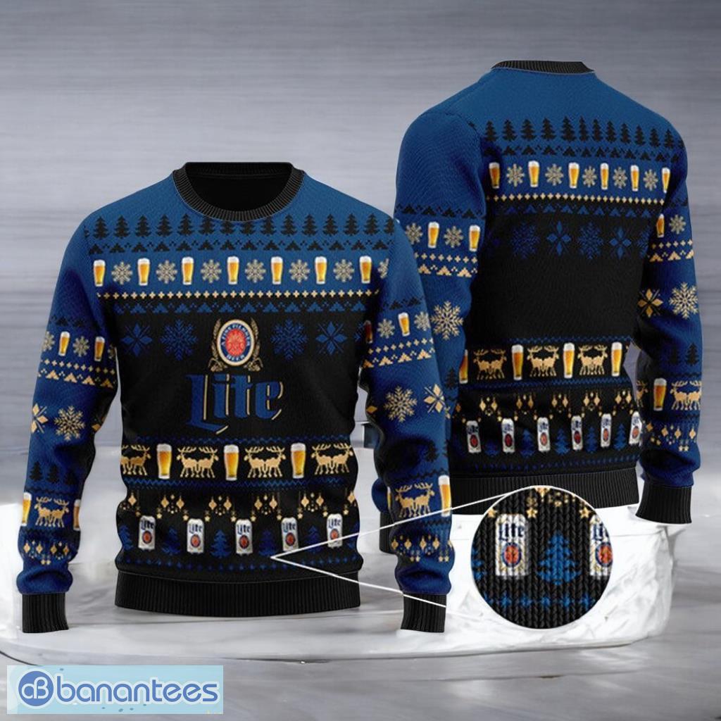 miller lite ugly sweater image Miller Lite Ugly Sweater Product Photo 1