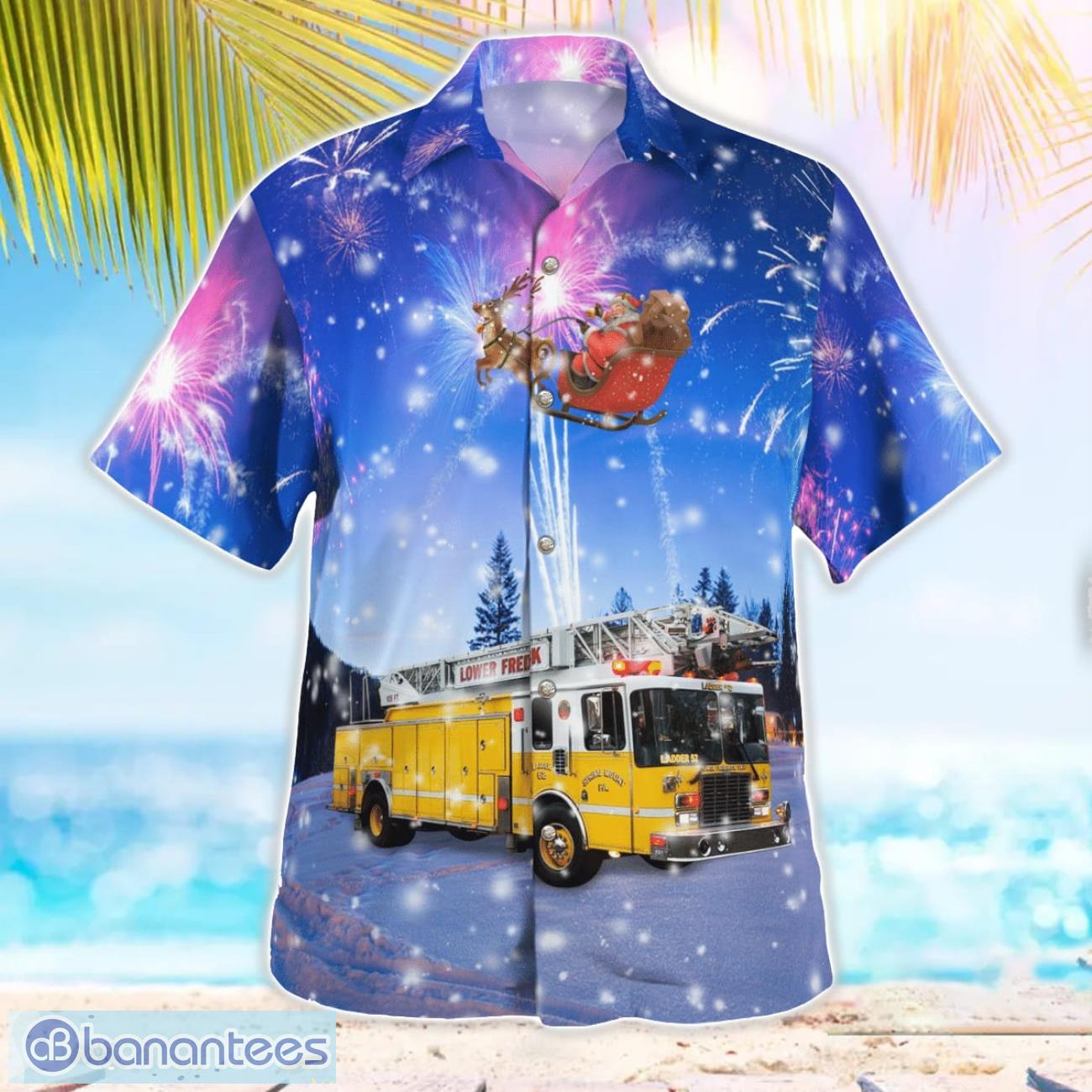 montgomery-county-pennsylvania-lower-frederick-fire-company-beach-shirt-for-team-2.jpg Montgomery County, Pennsylvania, Lower Frederick Fire Company Beach Shirt For Team Product Photo 3