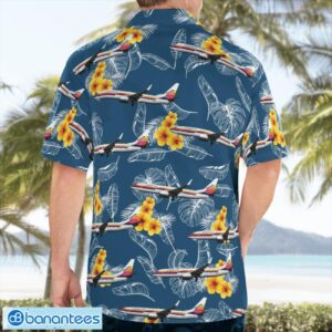 N917NN American Airlines AirCal Heritage Livery 3D Hawaiian Shirt Product Photo 2