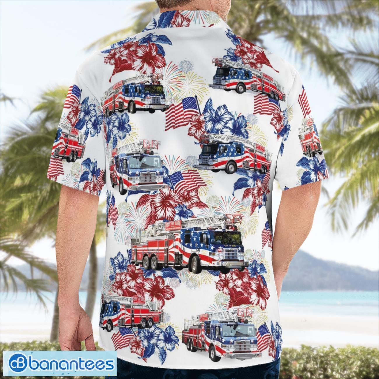 Napa Fire Department 3D Hawaiian Shirt Napa Fire Department 3D Hawaiian Shirt Product Photo 4