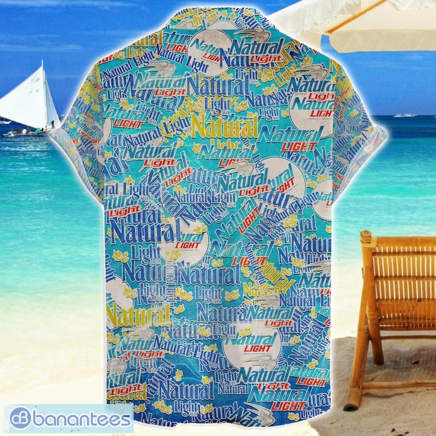 natural light aop beer logo hawaiian shirt summer gift for men and women 1 image Natural Light AOP Beer Logo Hawaiian Shirt Summer Gift For Men And Women Product Photo 2