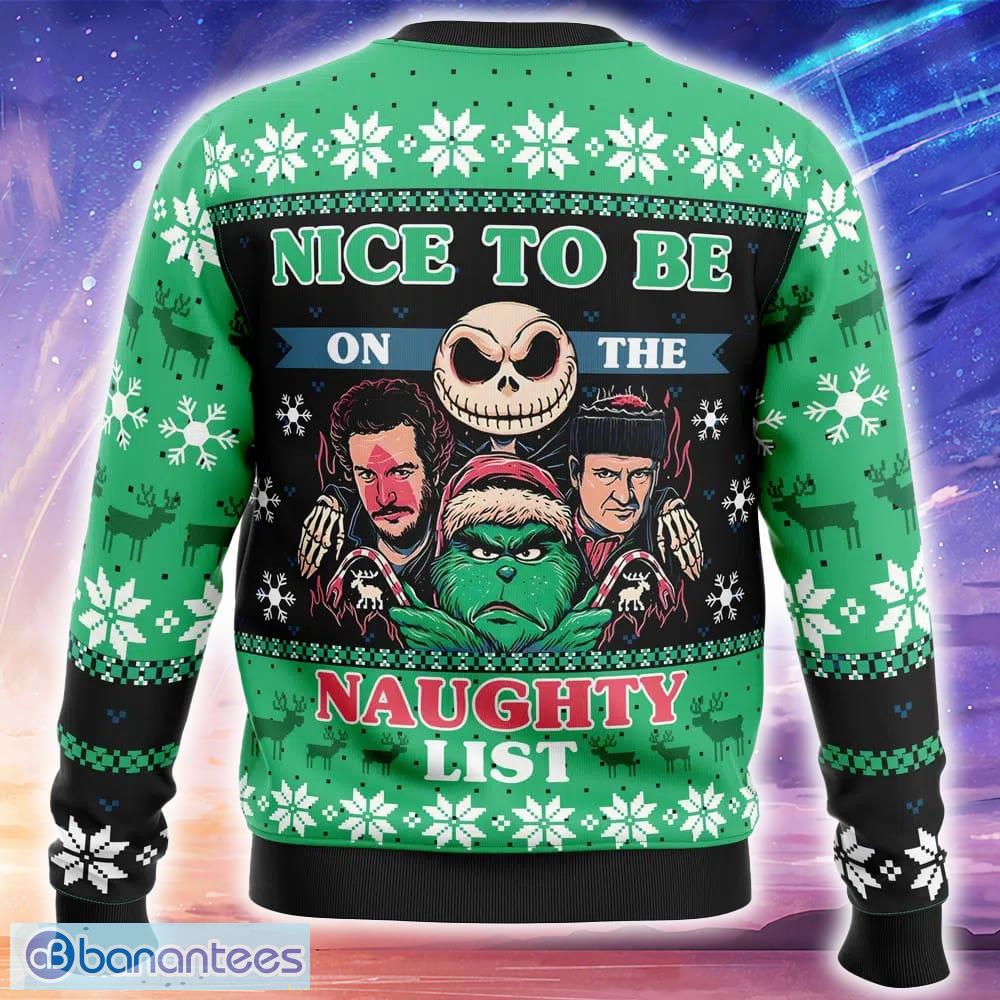 naughty list club pop culture ugly xmas sweater trending holidays for men women fans 1 image Naughty List Club Pop Culture Ugly Xmas Sweater Trending Holidays For Men Women Fans - Naughty List Club Pop Culture Ugly Christmas Sweater_2