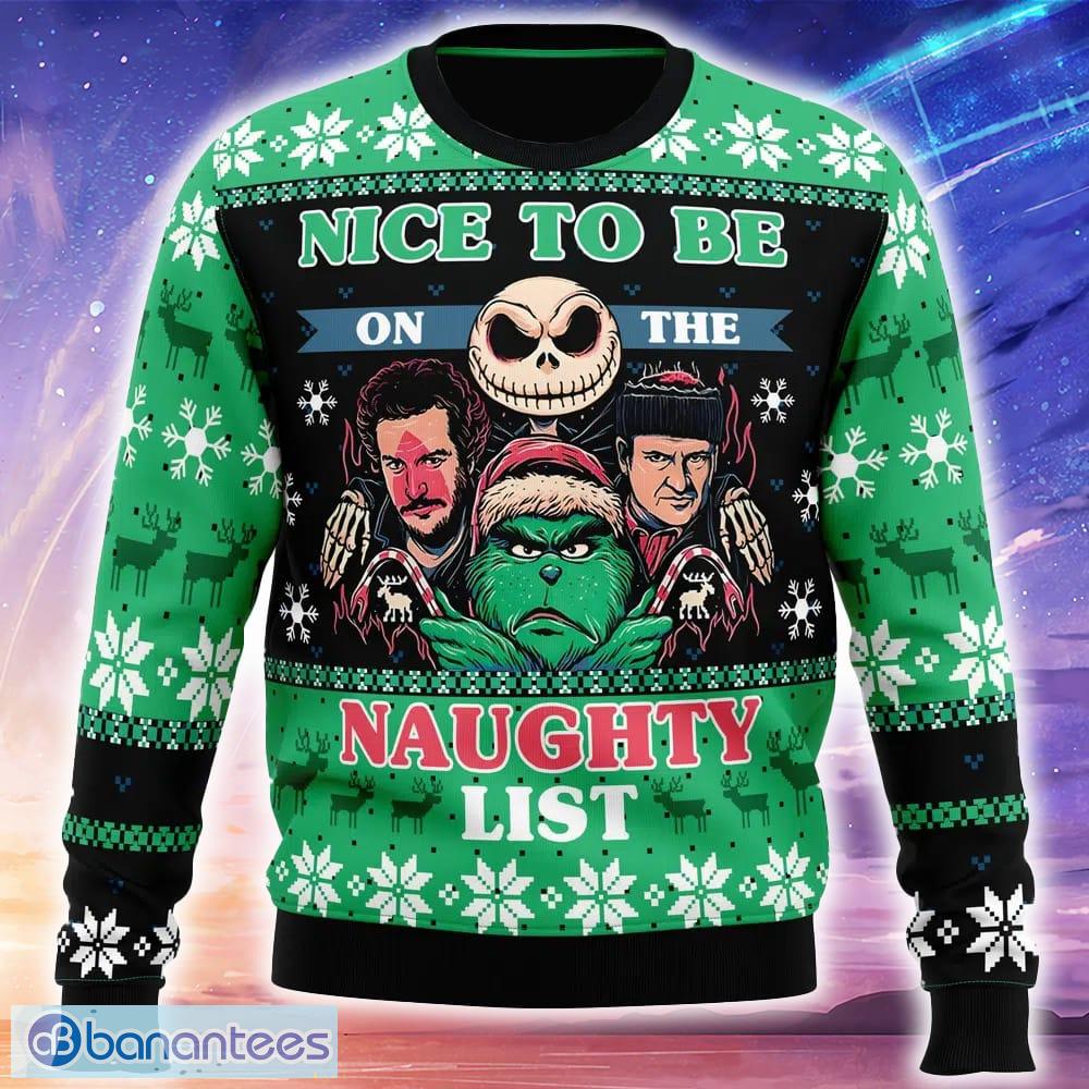 naughty list club pop culture ugly xmas sweater trending holidays for men women fans image Naughty List Club Pop Culture Ugly Xmas Sweater Trending Holidays For Men Women Fans - Naughty List Club Pop Culture Ugly Christmas Sweater_1