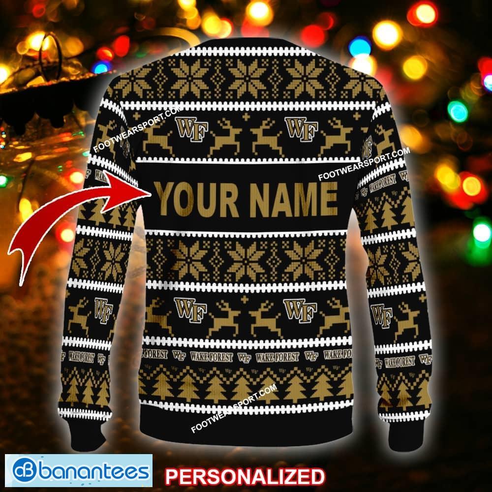 new cookies wake forest demon deacons ugly christmas sweater gift for men and women custom name 1 image NEW Cookies Wake Forest Demon Deacons Ugly Christmas Sweater Gift For Men And Women Custom Name - NCAA Wake Forest Demon Deacons Ugly Christmas Sweater For Men And Women Photo 2