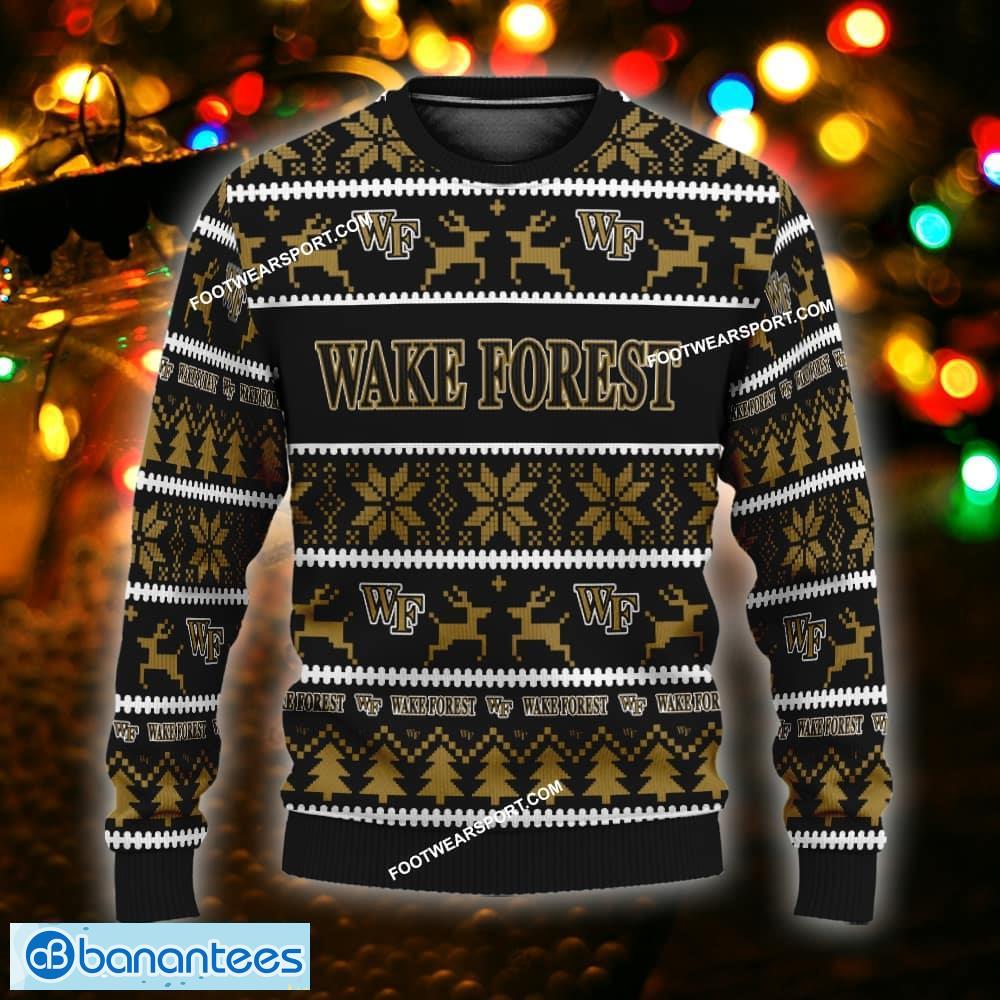 new cookies wake forest demon deacons ugly christmas sweater gift for men and women custom name image NEW Cookies Wake Forest Demon Deacons Ugly Christmas Sweater Gift For Men And Women Custom Name - NCAA Wake Forest Demon Deacons Ugly Christmas Sweater For Men And Women Photo 1
