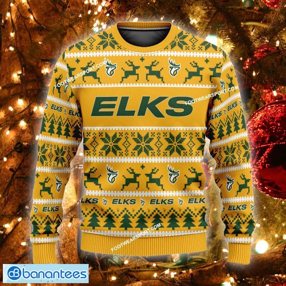 new fireplace edmonton elks ugly christmas sweater gift for men and women custom name image NEW Fireplace Edmonton Elks Ugly Christmas Sweater Gift For Men And Women Custom Name - CFL Edmonton Elks Ugly Christmas Sweater For Men And Women Photo 1