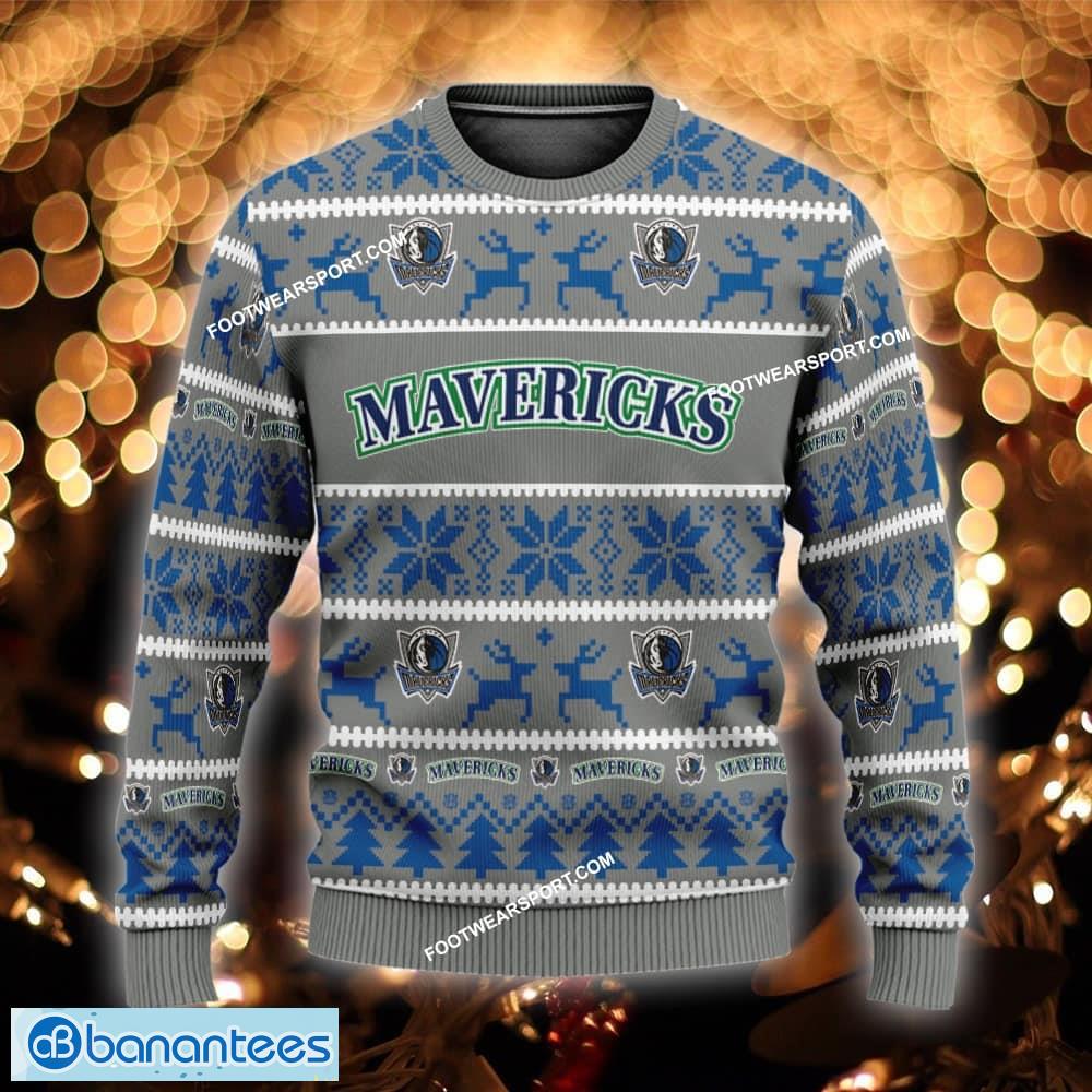 new jumper dallas mavericks ugly christmas sweater gift for men and women custom name image NEW Jumper Dallas Mavericks Ugly Christmas Sweater Gift For Men And Women Custom Name - NBA Dallas Mavericks Ugly Christmas Sweater For Men And Women Photo 1