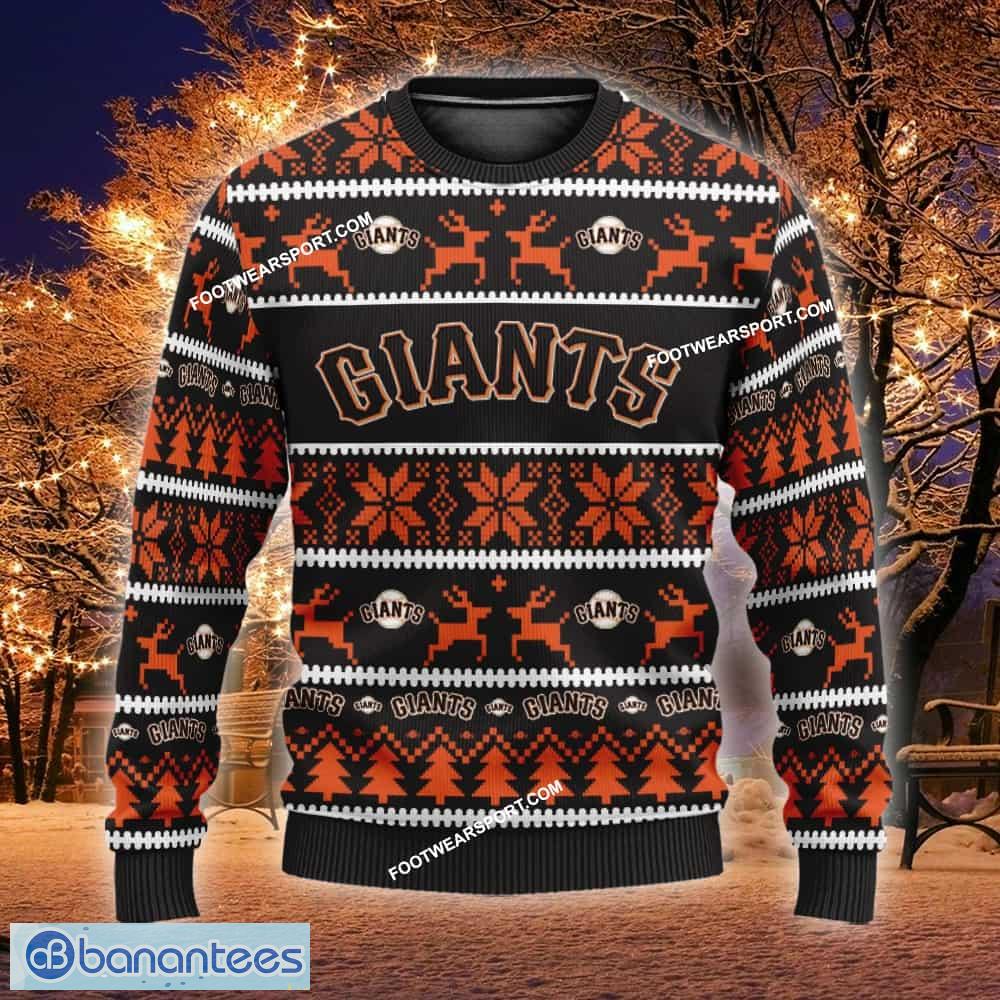 new retail san francisco giants ugly christmas sweater gift for men and women custom name image NEW Retail San Francisco Giants Ugly Christmas Sweater Gift For Men And Women Custom Name - MLB San Francisco Giants Ugly Christmas Sweater For Men And Women Photo 1