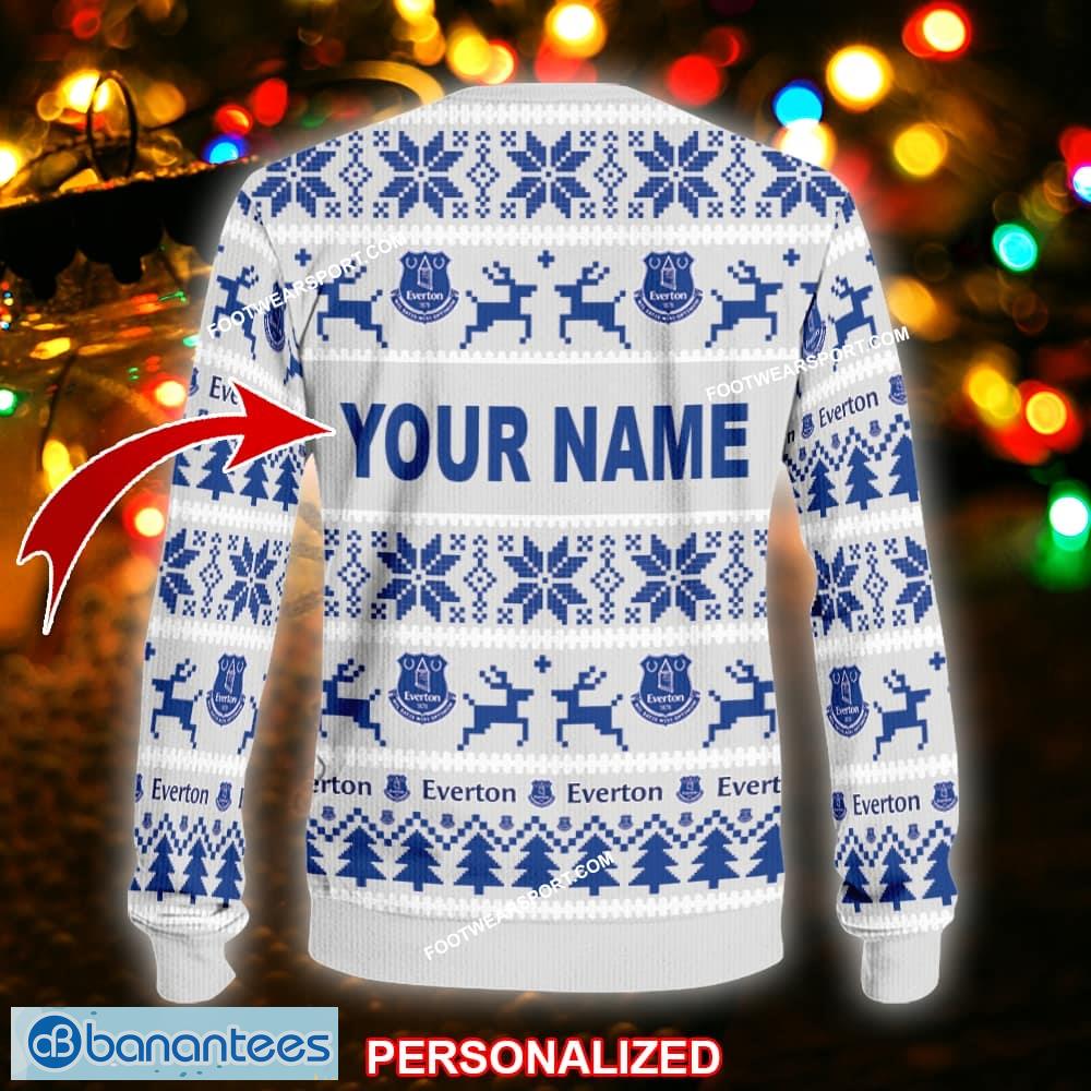 new ribbed everton ugly christmas sweater gift for men and women custom name 1 image NEW Ribbed Everton Ugly Christmas Sweater Gift For Men And Women Custom Name - EPL Everton Ugly Christmas Sweater For Men And Women Photo 2