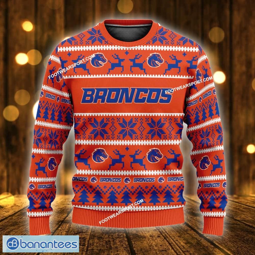 new surprise boise state broncos ugly christmas sweater gift for men and women custom name image NEW Surprise Boise State Broncos Ugly Christmas Sweater Gift For Men And Women Custom Name - NCAA Boise State Broncos Ugly Christmas Sweater For Men And Women Photo 1