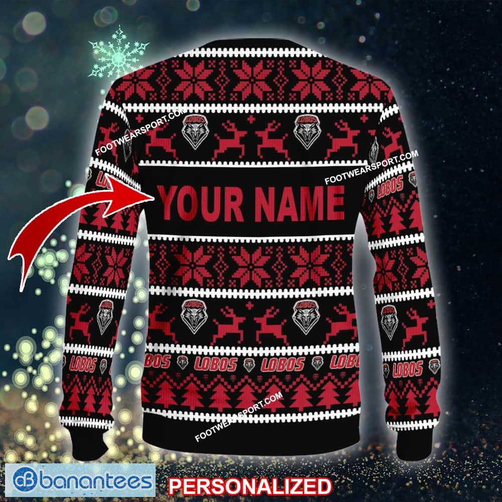 new thermos new mexico lobos ugly christmas sweater gift for men and women custom name 1 image NEW Thermos New Mexico Lobos Ugly Christmas Sweater Gift For Men And Women Custom Name - NCAA New Mexico Lobos Ugly Christmas Sweater For Men And Women Photo 2