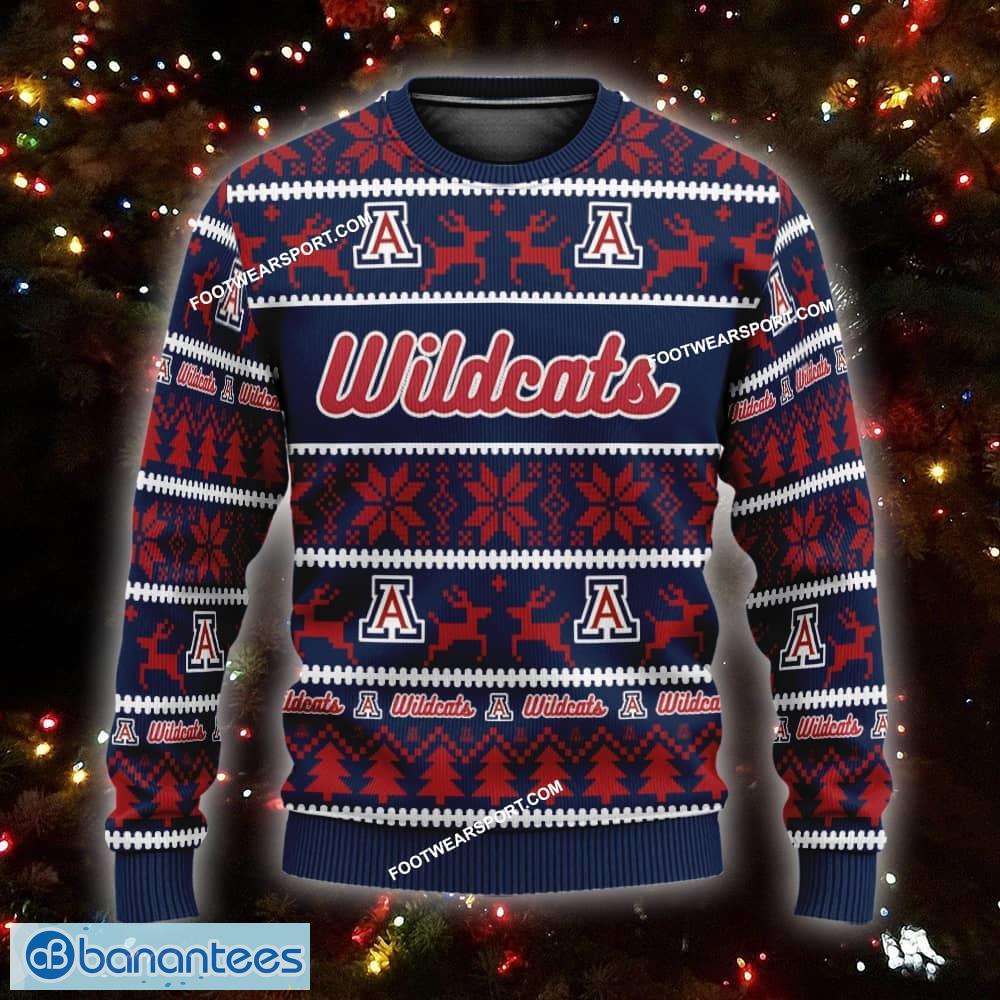 new tidings arizona wildcats ugly xmas sweater gift holidays custom name image NEW Tidings Arizona Wildcats Ugly Xmas Sweater Gift Holidays Custom Name - NCAA Arizona Wildcats Ugly Christmas Sweater For Men And Women Photo 1