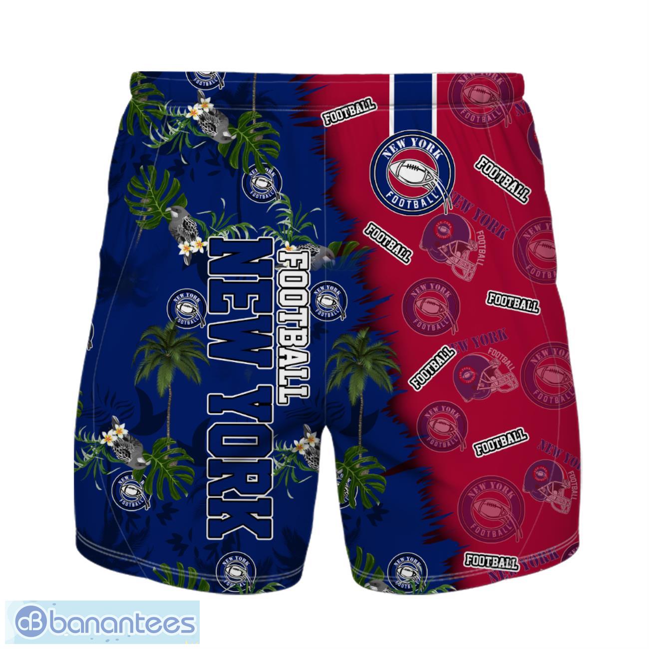new york football team hawaiian shirt and shorts custom name number tropical style hawaiian shirt 1 image New York Football Team Hawaiian Shirt And Shorts Custom Name Number Tropical Style Hawaiian Shirt Product Photo 2