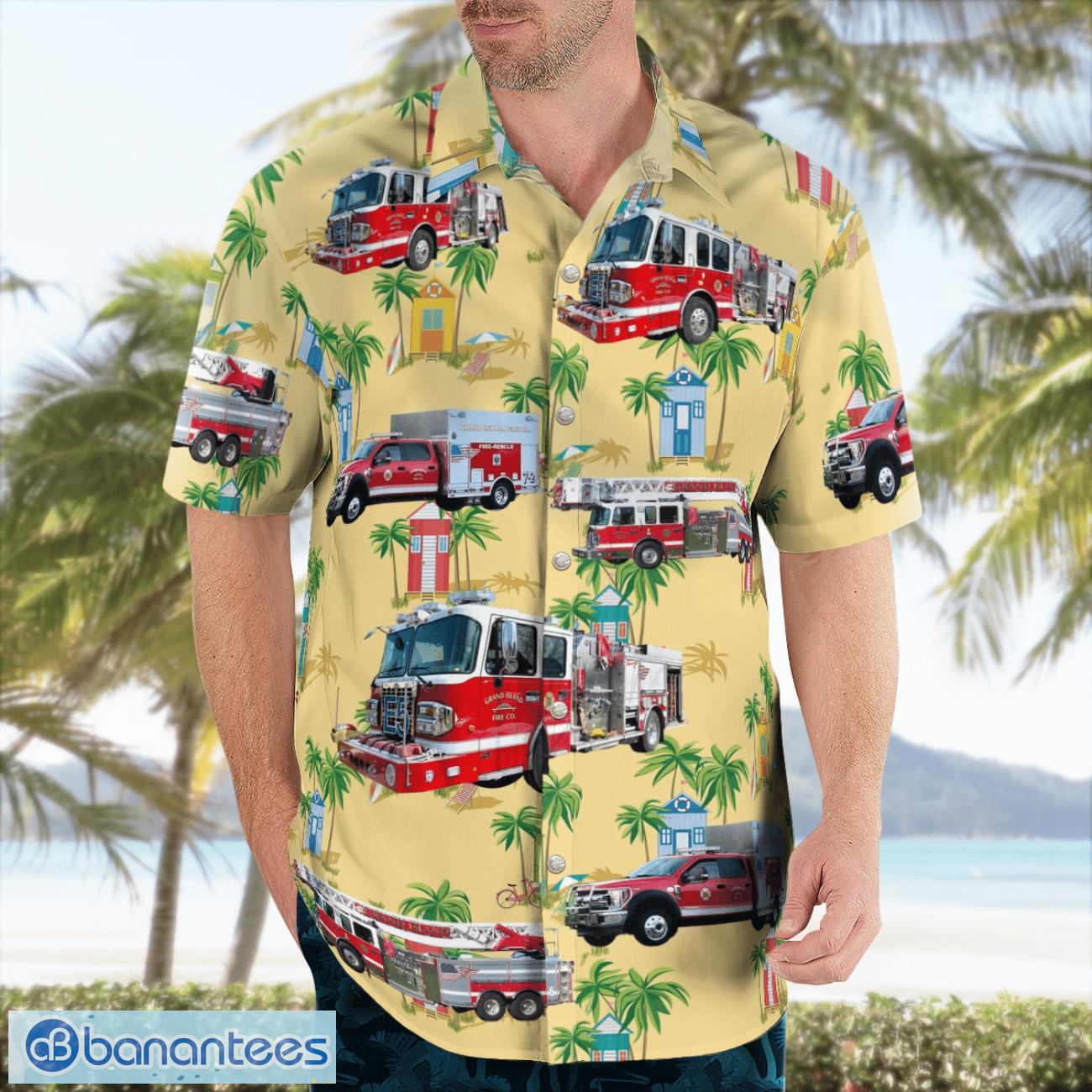 New York Grand Island Fire Company Hawaiian Shirt Beach Shirt For Men And Women New York Grand Island Fire Company Hawaiian Shirt Beach Shirt For Men And Women Product Photo 3