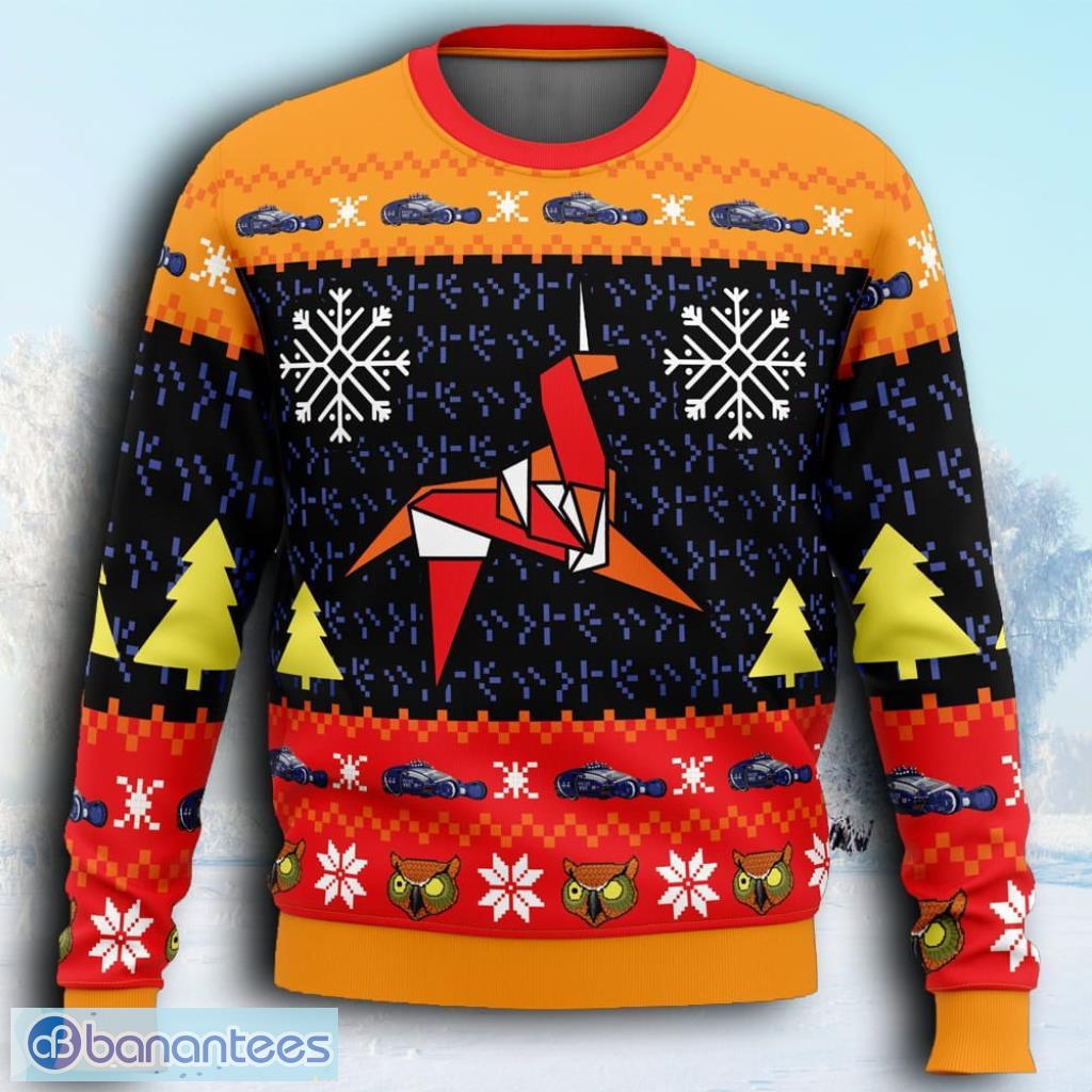 nexus xmas blade runner ugly christmas sweaters 3d super hot image Nexus Xmas Blade Runner Ugly Christmas Sweaters 3D Super Hot Product Photo 1