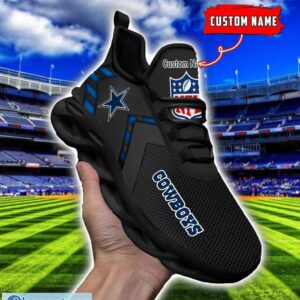 NFL Dallas Cowboys Ultra Sneakers Personalized Name For Fans Max Soul Shoes Product Photo 1