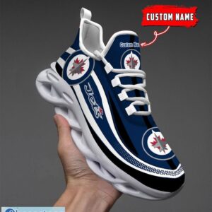 NHL Winnipeg Jets Sneakers Clunky Max Soul Shoes Men Women Team Shoes Product Photo 1