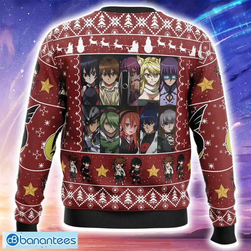 night raid akame ga kill knitted christmas sweater trending holidays for men women fans 1 image Night Raid Akame ga Kill Knitted Christmas Sweater Trending Holidays For Men Women Fans - Night Raid Akame ga Kill Ugly Christmas Sweater_2