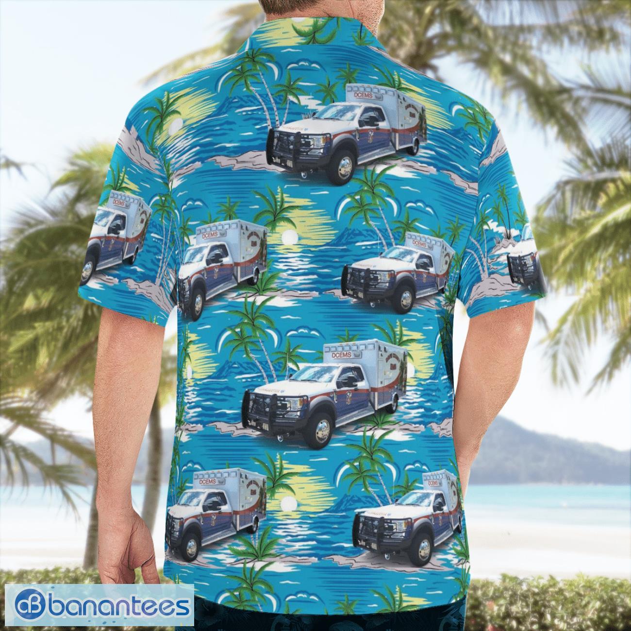 North Carolina, Davie County EMS Hawaiian Shirt Beach Shirt For Men And Women North Carolina, Davie County EMS Hawaiian Shirt Beach Shirt For Men And Women Product Photo 2