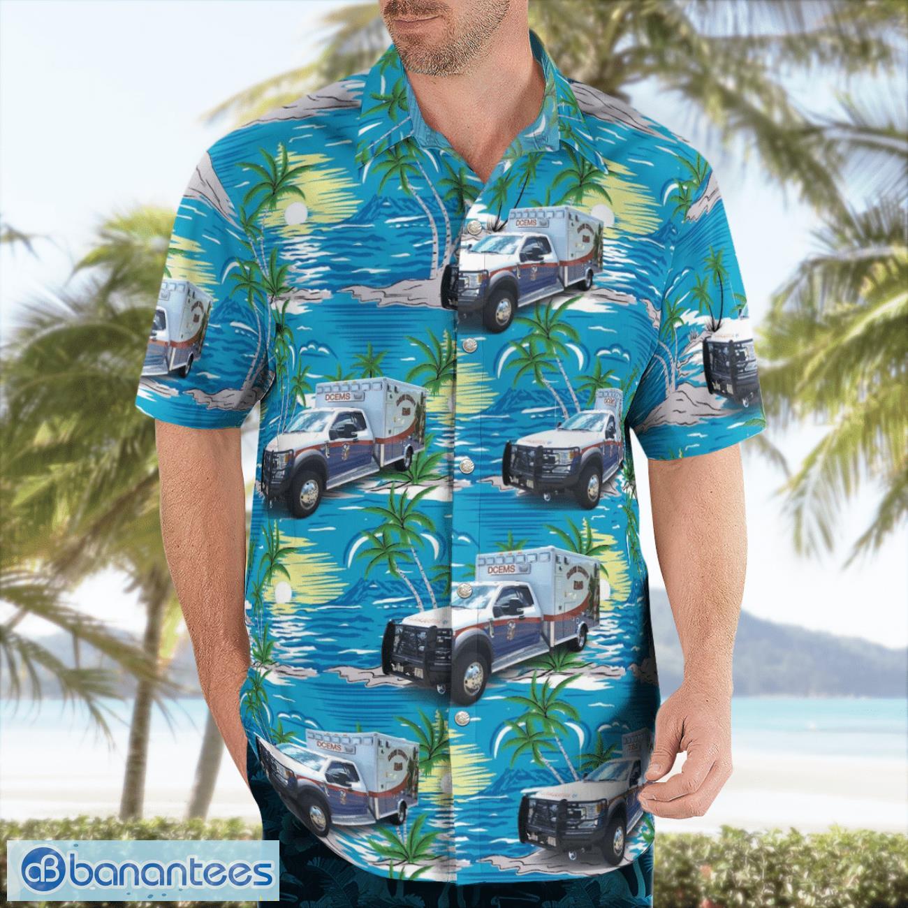North Carolina, Davie County EMS Hawaiian Shirt Beach Shirt For Men And Women North Carolina, Davie County EMS Hawaiian Shirt Beach Shirt For Men And Women Product Photo 4