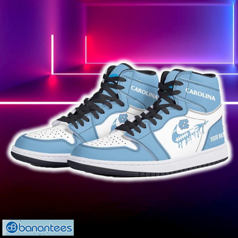 north carolina tar heels air jordan hightop shoes new custom name for fans gift sneaker 1 image North Carolina Tar Heels Air Jordan Hightop Shoes New Custom Name For Fans Gift Sneaker - North Carolina Tar Heels Air Jordan Hightop Shoes Photo 5