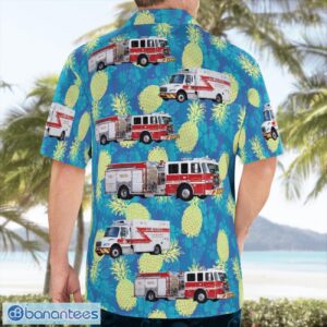 Florida, Pembroke Pines Fire Department Hawaiian Shirt Product Photo 2
