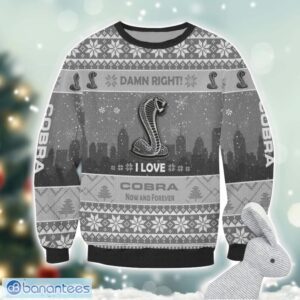Corba Damn Right I Lover Corba Now And Forever 3D Ugly Christmas Sweater Christmas Gift Product Photo 2