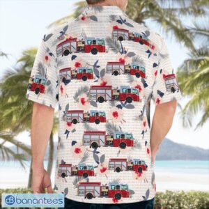 Florida, Crescent City Fire Department - Station 3 Hawaiian Shirt Product Photo 2