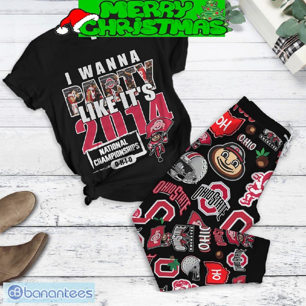 ohio state buckeyes party like its 2014 fleece pajamas set for christmas image Ohio State Buckeyes Party Like It’s 2014 Fleece Pajamas Set For Christmas - Ohio State Buckeyes Party Like It’s 2014 Fleece Pajamas Set-1