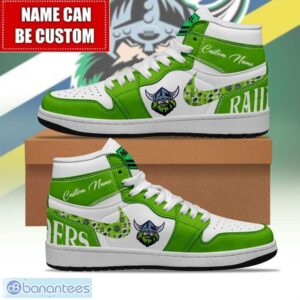 NRL Canberra Raiders Custom Name Limited Air Jordan Hightop Shoes JD1 Sneakers Product Photo 1
