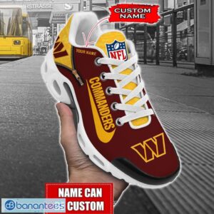 NFL Washington Commanders Custom Name TN Sport Shoes Air Cushion Sport Sneakers Product Photo 1