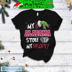 My Alabama Stole My Heart Grinch Pajamas Set Gift Family - My Alabama Stole My Heart Grinch Pajamas Set-4