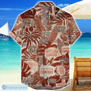 Southern Comfort Whiskey Retro Logo 3D Hawaiian Shirt Summer Holiday Gift Product Photo 1