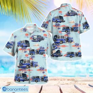 Weslaco Fire Department 3D Hawaiian Shirt Product Photo 1