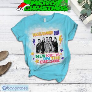 New Kids On The Block Magic Summer 2024 Fleece Pajamas Set Men Women For Fans - New Kids On The Block Magic Summer 2024 Fleece Pajamas Set-3