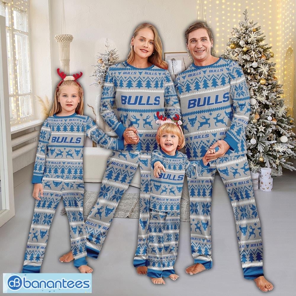 pajamas set ugly christmas ncaa buffalo bulls full print christmas for women image Pajamas set Ugly Christmas NCAA Buffalo Bulls Full Print Christmas For Women - Pajamas set Ugly Christmas NCAA Buffalo Bulls Full Print Christmas For Women