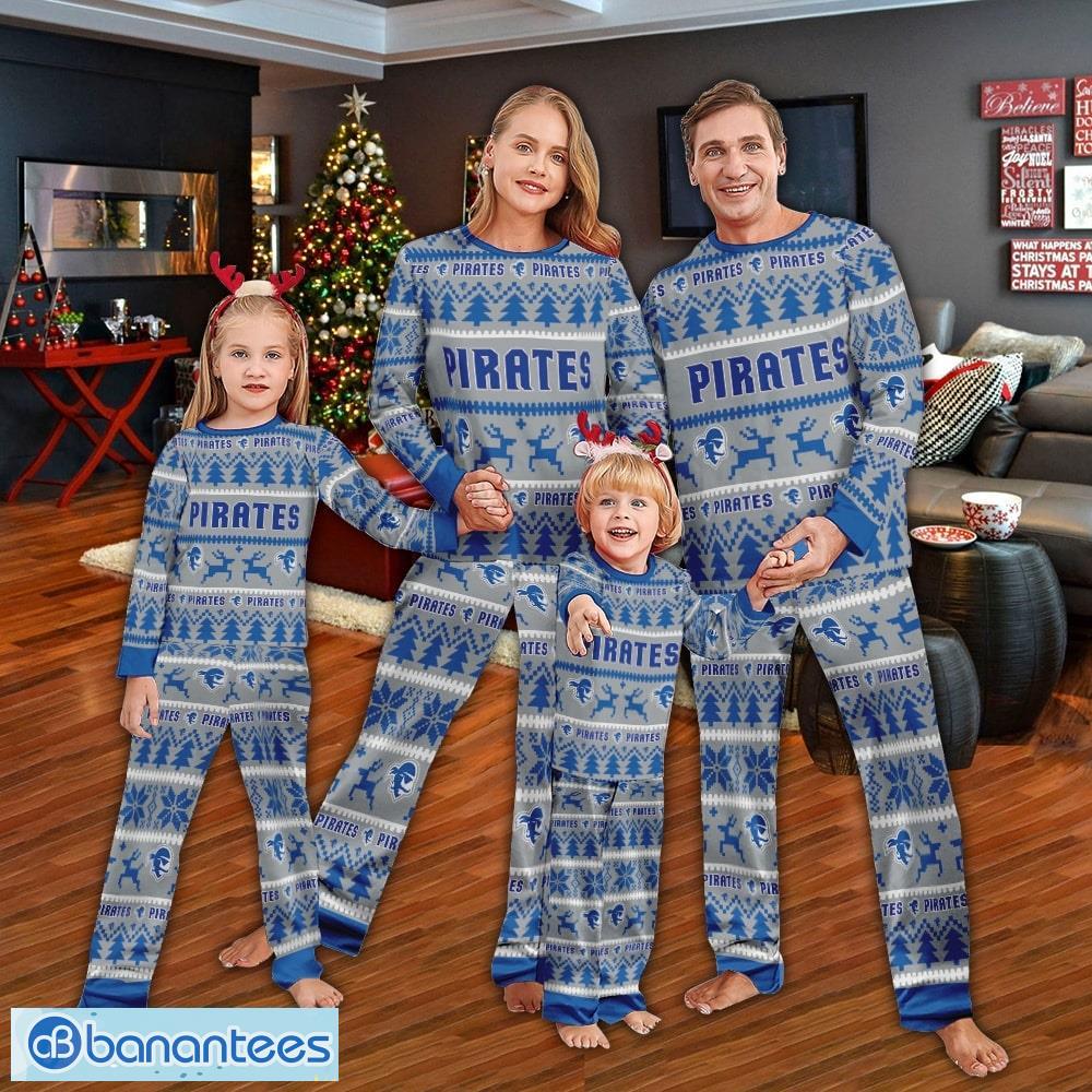 pajamas set ugly christmas ncaa2 seton hall pirates all over print christmas gift image Pajamas set Ugly Christmas NCAA2 Seton Hall Pirates All Over Print Christmas Gift - Pajamas set Ugly Christmas NCAA2 Seton Hall Pirates All Over Print Christmas Gift