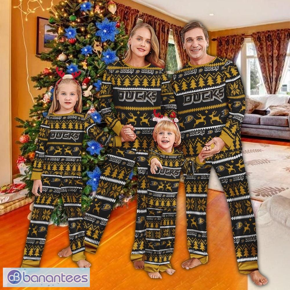 pajamas set ugly christmas nhl anaheim ducks full print christmas for women image Pajamas set Ugly Christmas NHL Anaheim Ducks Full Print Christmas For Women - Pajamas set Ugly Christmas NHL Anaheim Ducks Full Print Christmas For Women
