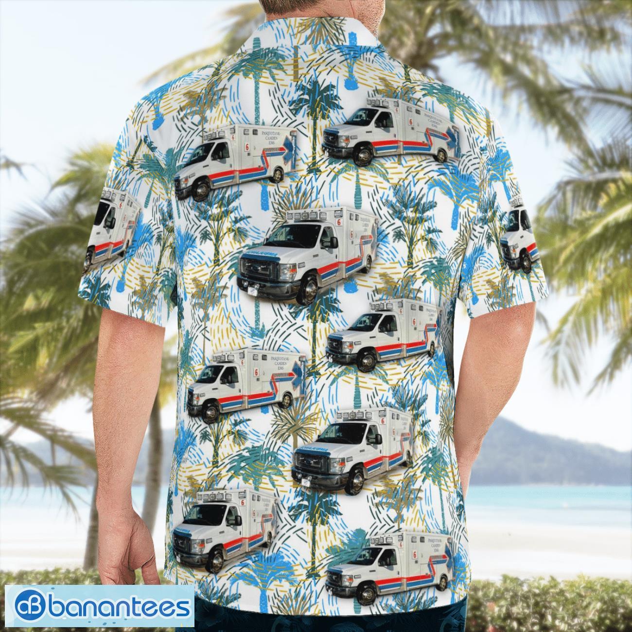 pasquotank camden ems elizabeth city north carolina beach hawaiian shirt summer gift 1 image Pasquotank-Camden EMS Elizabeth City, North Carolina Beach Hawaiian Shirt Summer Gift Product Photo 2