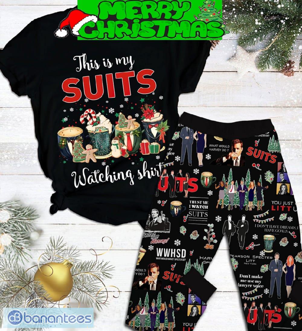 pearson specter litt this is my suits watching shirt christmas pajamas set for christmas image Pearson Specter Litt This Is My Suits Watching Shirt Christmas Pajamas Set For Christmas - Pearson Specter Litt This Is My Suits Watching Shirt Christmas Pajamas Set-1