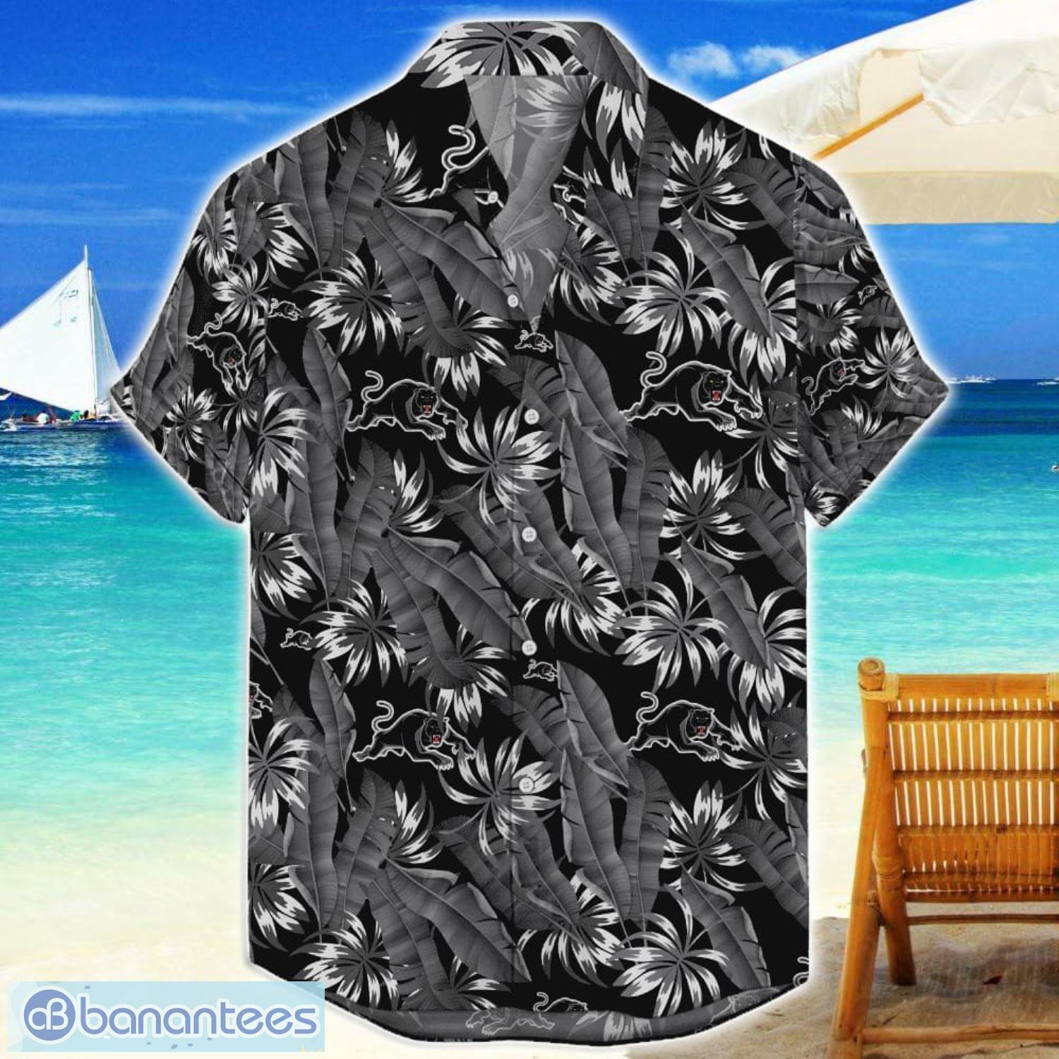 penrith panthers paradise nrl aloha hawaiian shirt for men and women 1 image Penrith Panthers Paradise NRL Aloha Hawaiian Shirt For Men And Women Product Photo 2