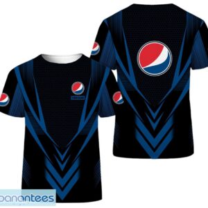 Pepsi 3D T-Shirt For Men Women Black Blue Product Photo 1