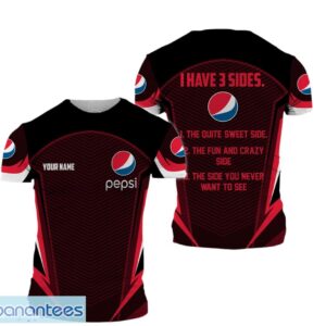 Pepsi Logo 3D T-Shirt For Fans Product Photo 1
