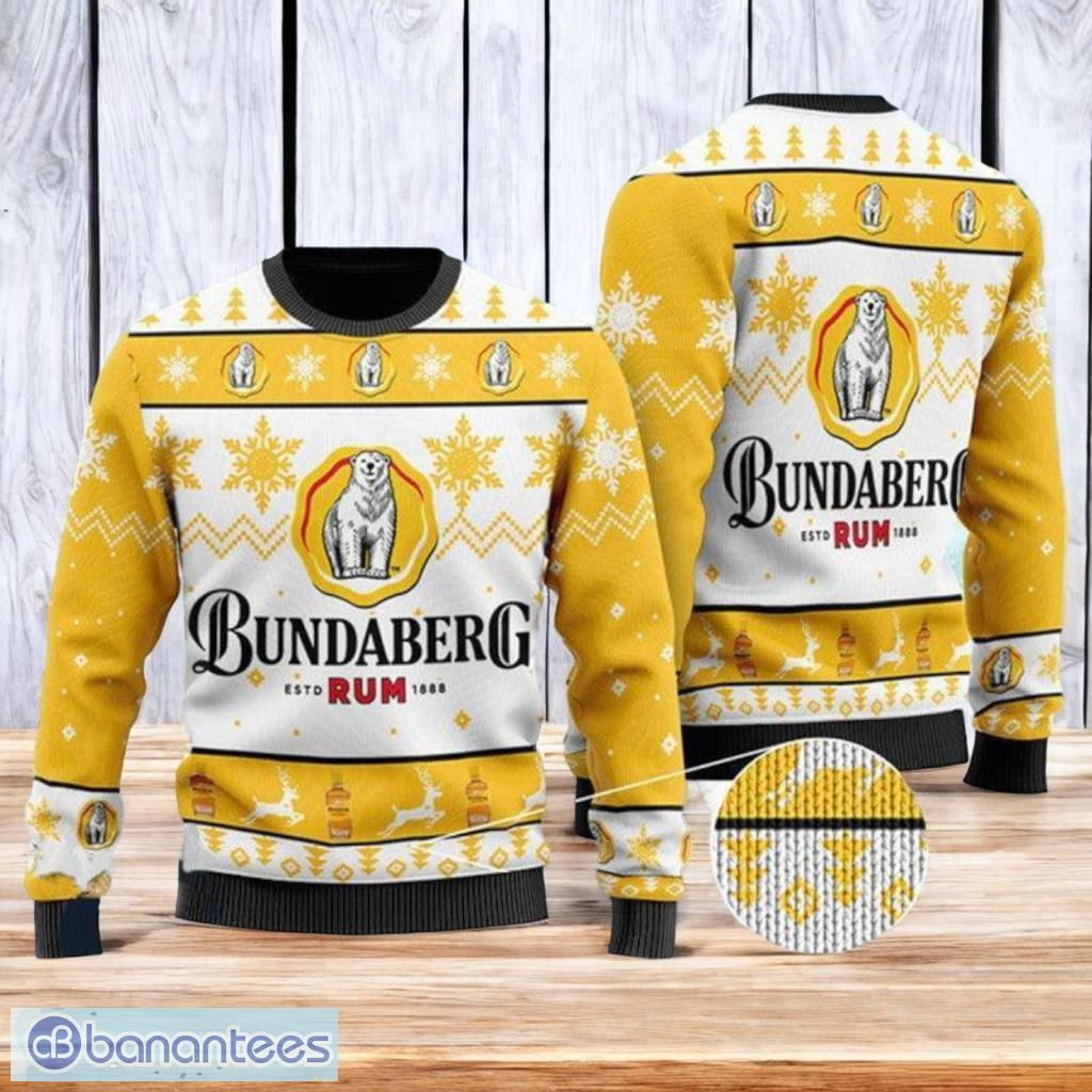 personalized bundaberg rum christmas ugly sweater 3d best gift chistmas image Personalized Bundaberg Rum Christmas Ugly Sweater 3D Best Gift Chistmas Product Photo 1