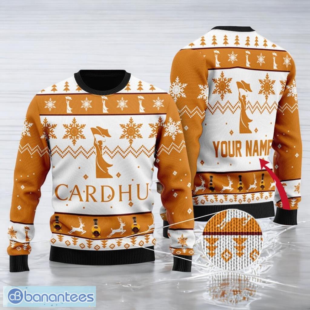 personalized cardhu whiskey ugly sweater image Personalized Cardhu Whiskey Ugly Sweater Product Photo 1