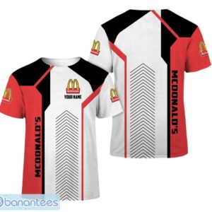 PERSONALIZED Mcdonald's All Printed 3D T-Shirt Product Photo 1