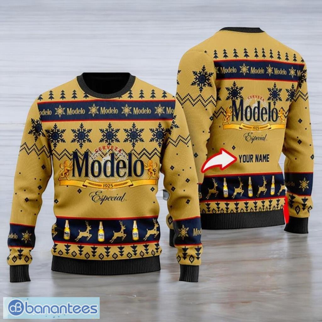 personalized modelo especial christmas ugly sweater image Personalized Modelo Especial Christmas Ugly Sweater Product Photo 1