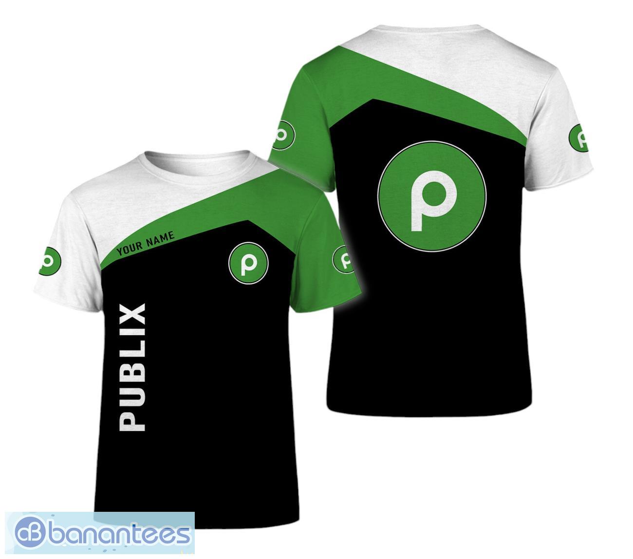 PERSONALIZED Publix Custom Name 3D T-Shirt Product Photo 1